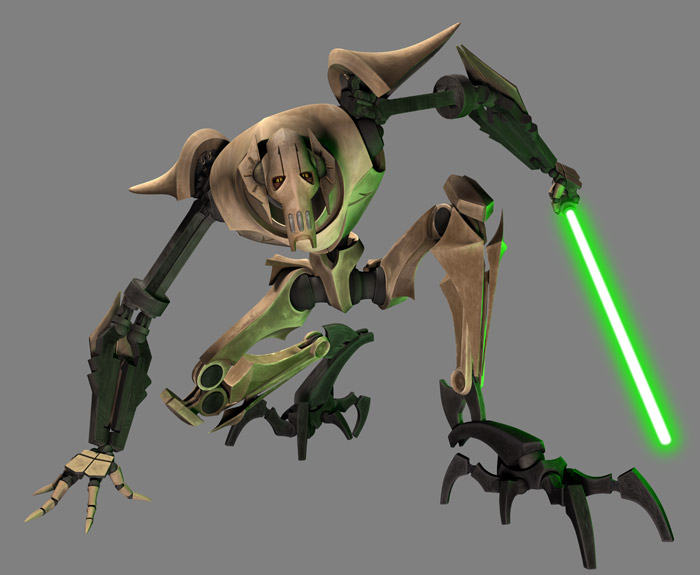 Star Wars Free 3d Models General Grevious