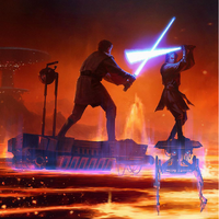 Duel On Mustafar Wookieepedia Fandom