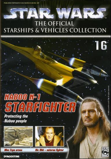 Starship /& Vehicles Naboo N-1 Starfighter De Agostini STAR WARS