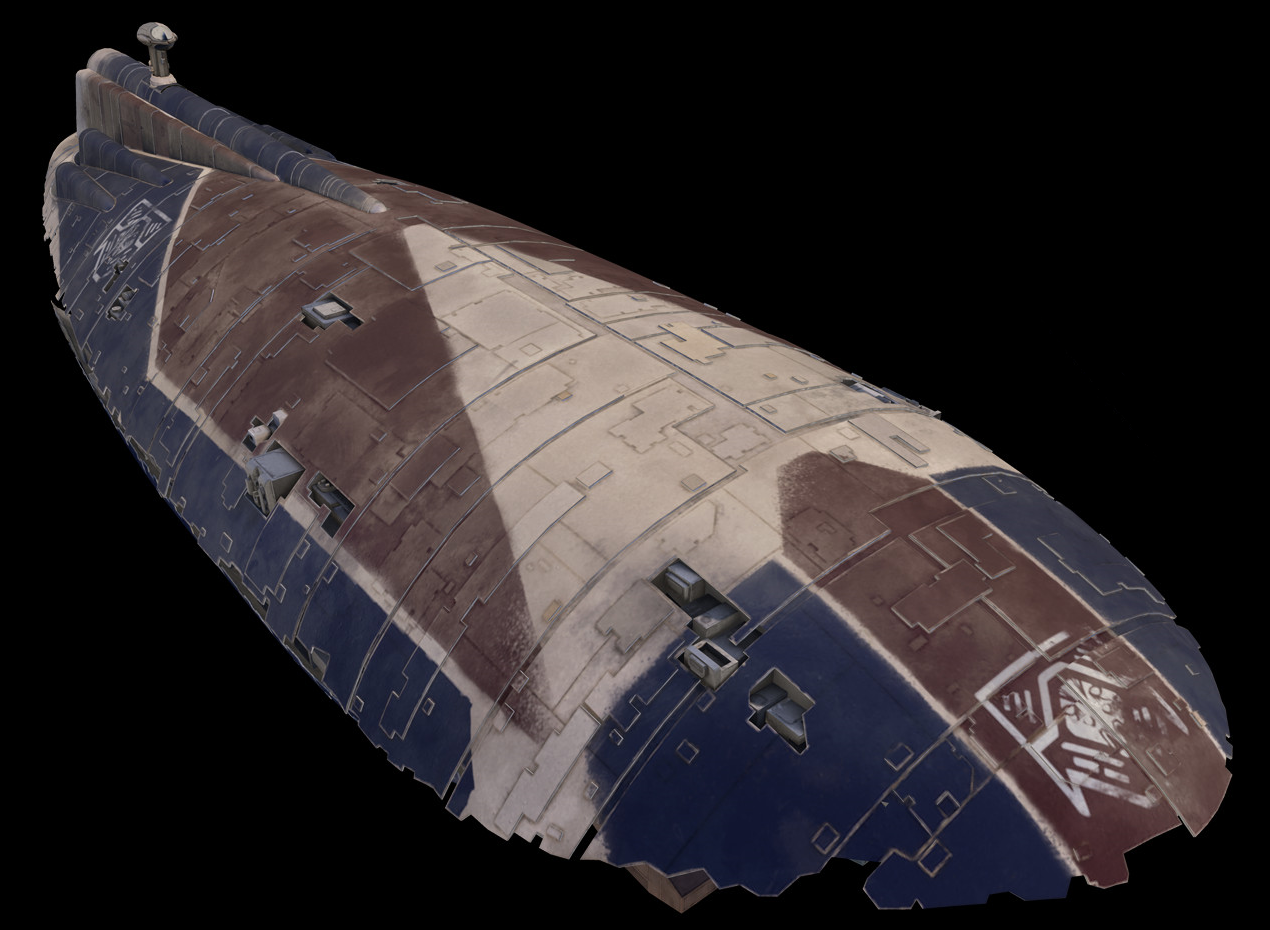 rebel transport ship