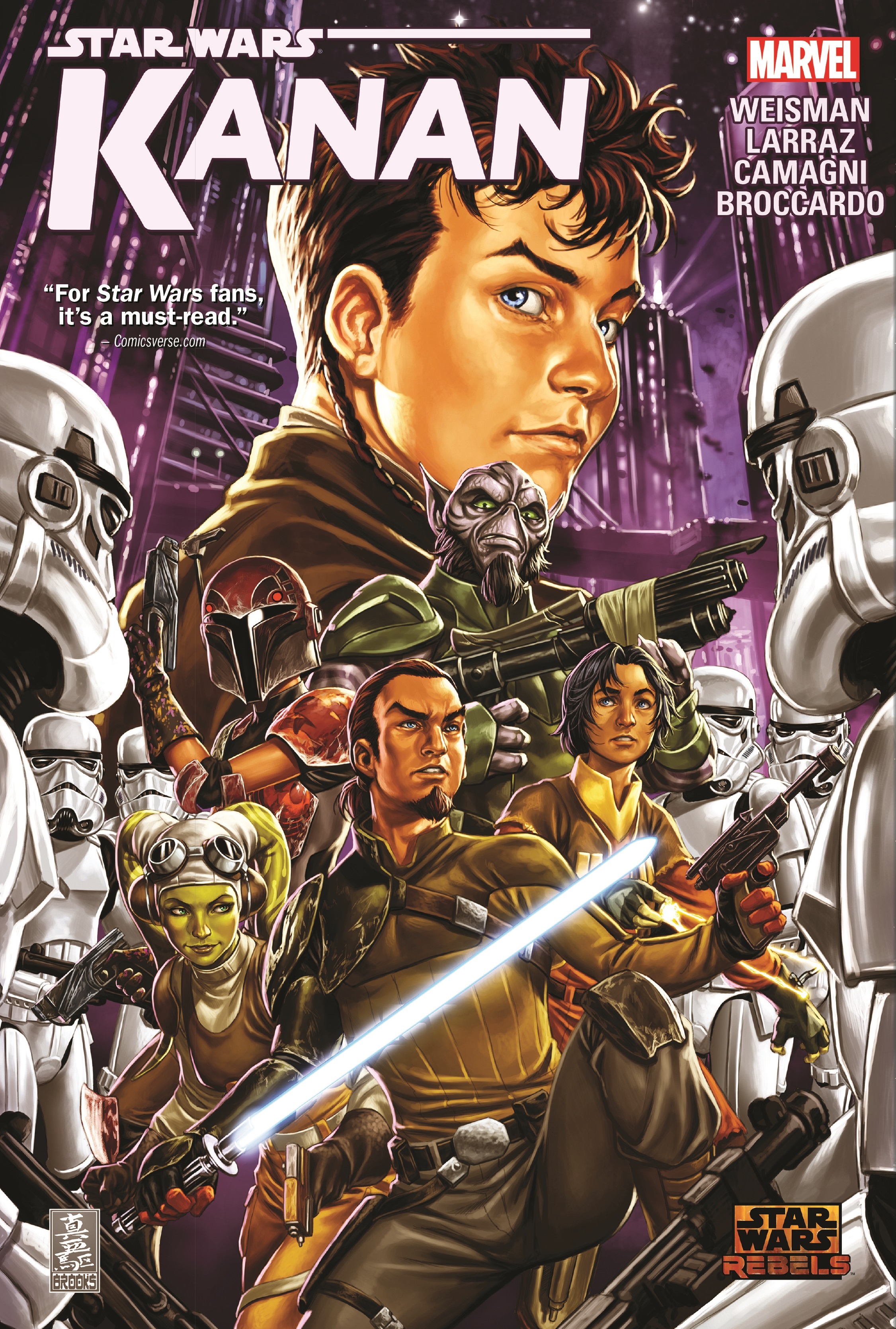 2 Marvel Graphic Novel Comic Book Star Wars Kanan First Blood Vol