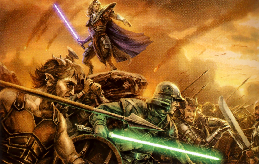 Image result for the army of light star wars