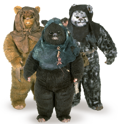 the little bears from star wars