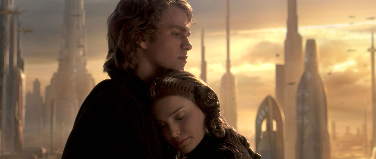 Image result for star wars 3 anakin padme