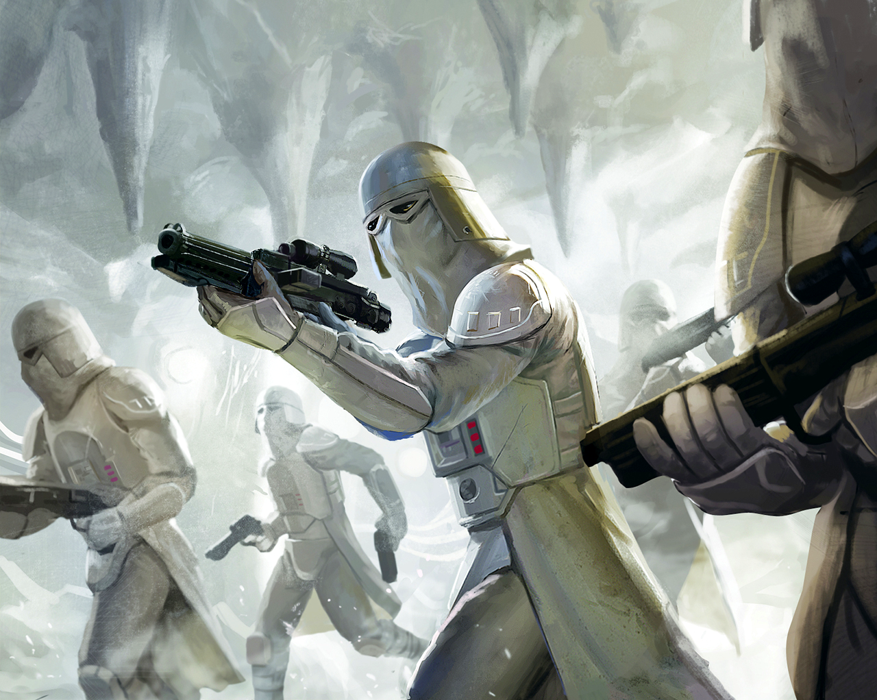 stormtroopers on hoth