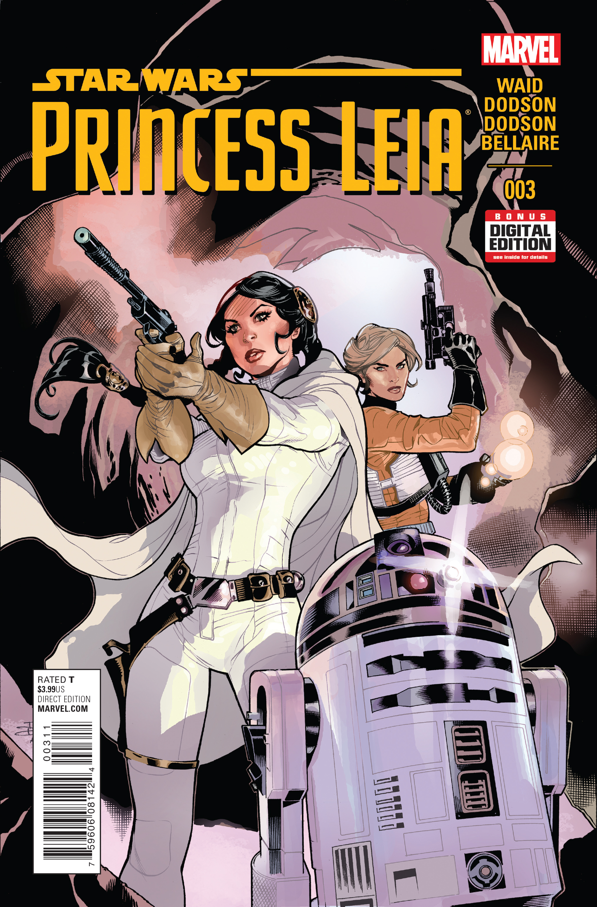 2015 Mark Waid Terry Dodson /& Rachel Dodson Star Wars Princess Leia No.2