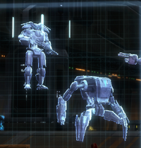 Extermination droids holo