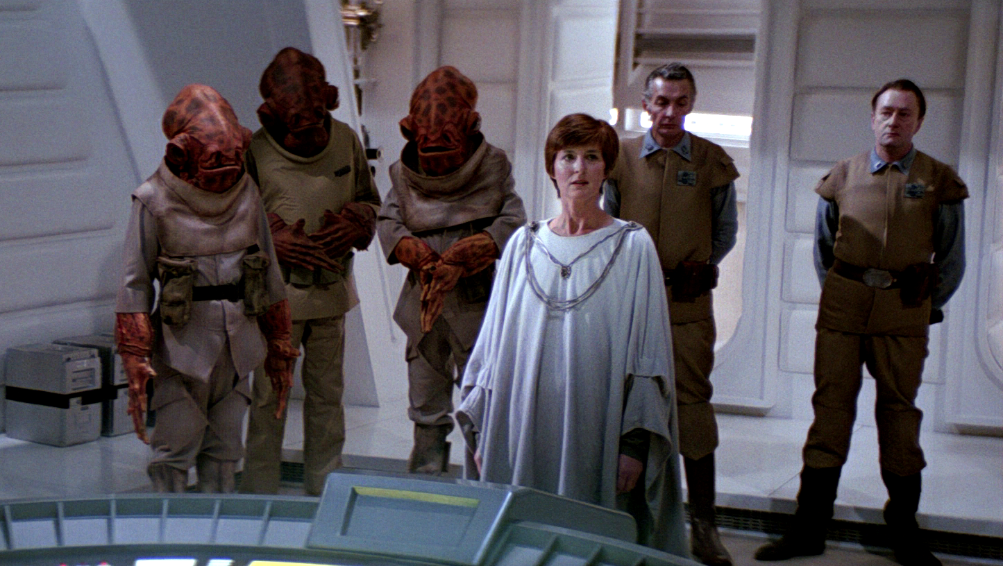 Resultado de imagem para star wars episode 6 mon mothma