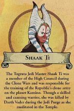Fate of Shaak Ti