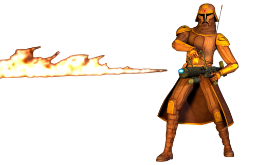 star wars flame