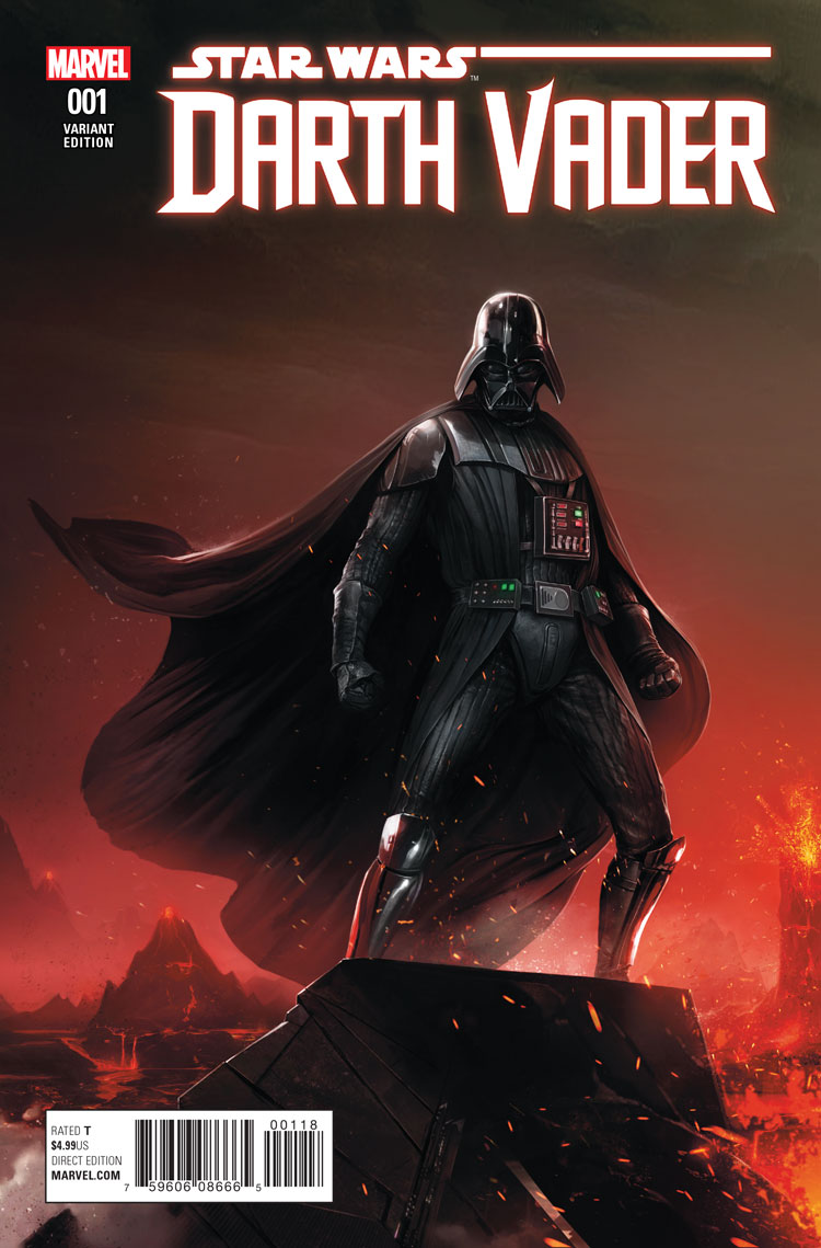 STAR WARS DARTH VADER #1 SKOTTIE YOUNG VARIANT COVER 2017 DARK SITH MARVEL