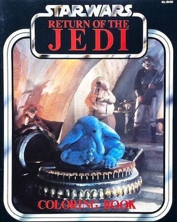 Star Wars Return Of The Jedi Coloring Book Max Rebo