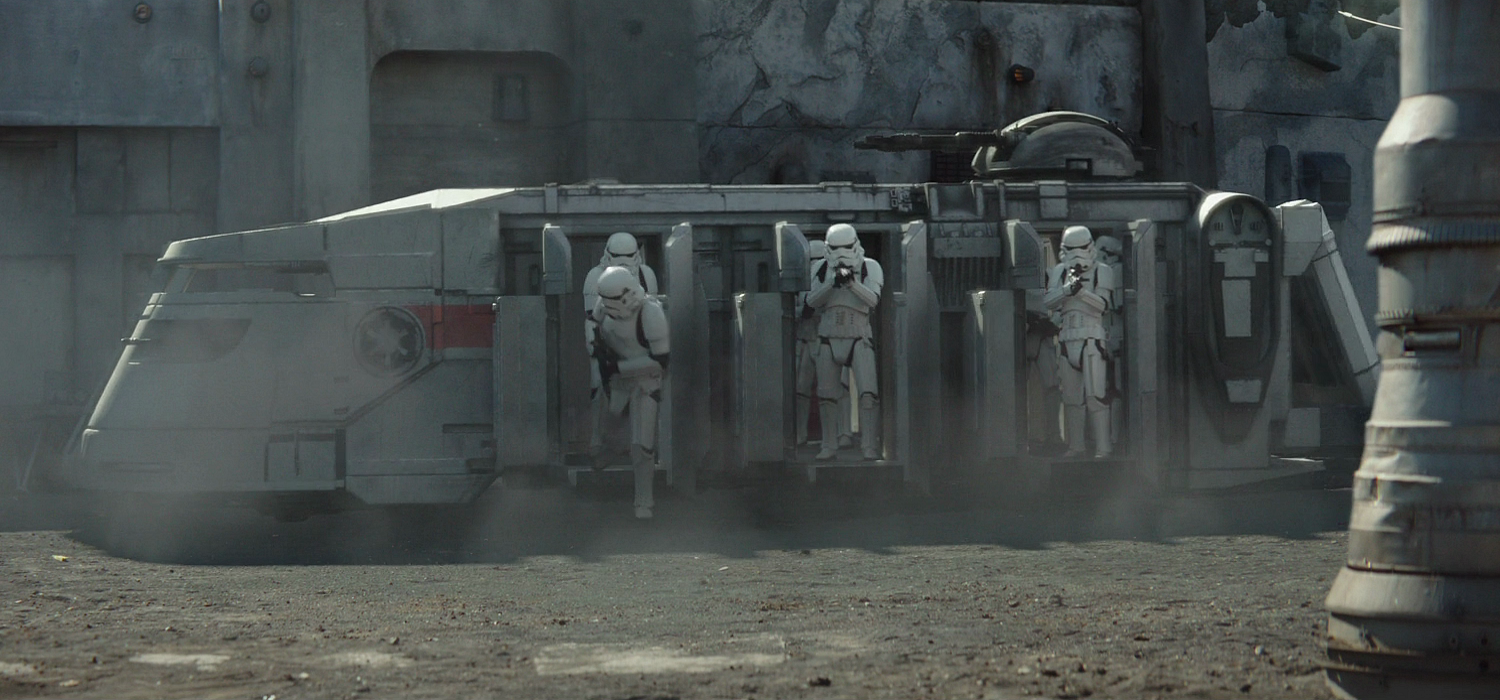 Star Wars Rebels Imperial Troop Transport vehicle loose 2014 3.75" Mandalorian 