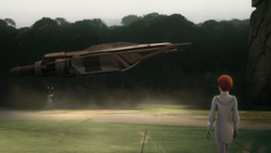 SWR Old U-wing on Yavin 4