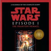 Star Wars Episode I The Phantom Menace Script Facsimile