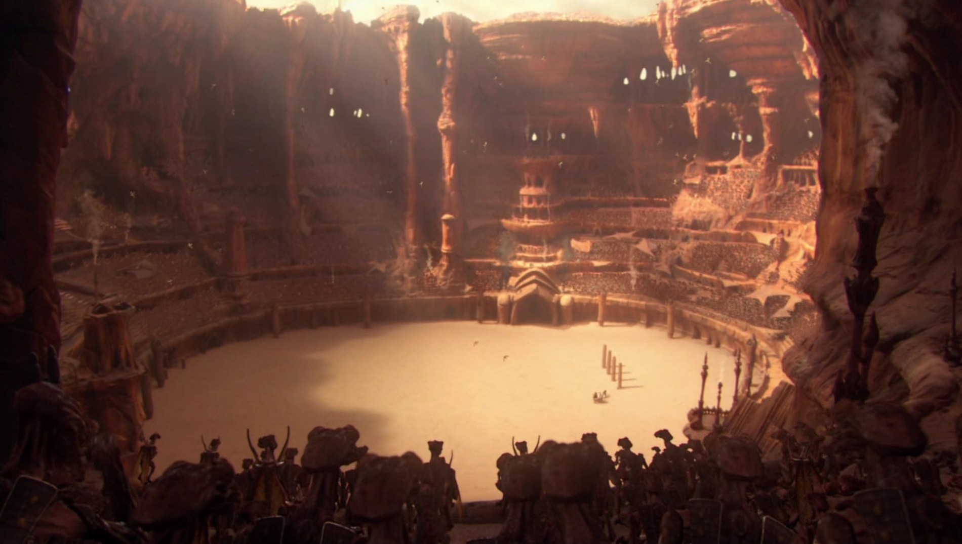 Resultado de imagem para star wars episode 2 stadium