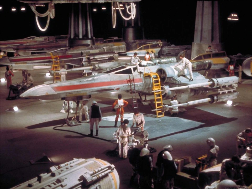Image Yavin Hangar.jpg Star Wars Wiki FANDOM powered by Wikia