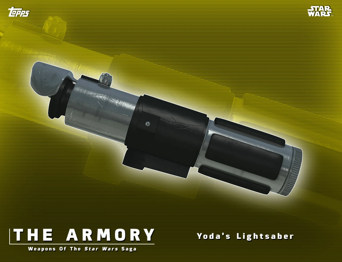 yoda yellow lightsaber