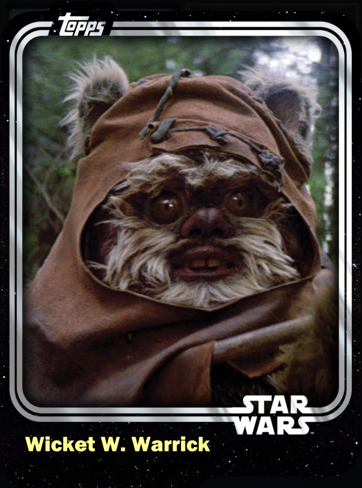 Wicket W. Warrick Ewok Scout Base Series 1 Star Wars Card Trader Wiki Fandom Wicket W. Warrick Ewok Scout Base Series 1 Star Wars Card Trader Wiki Fandom