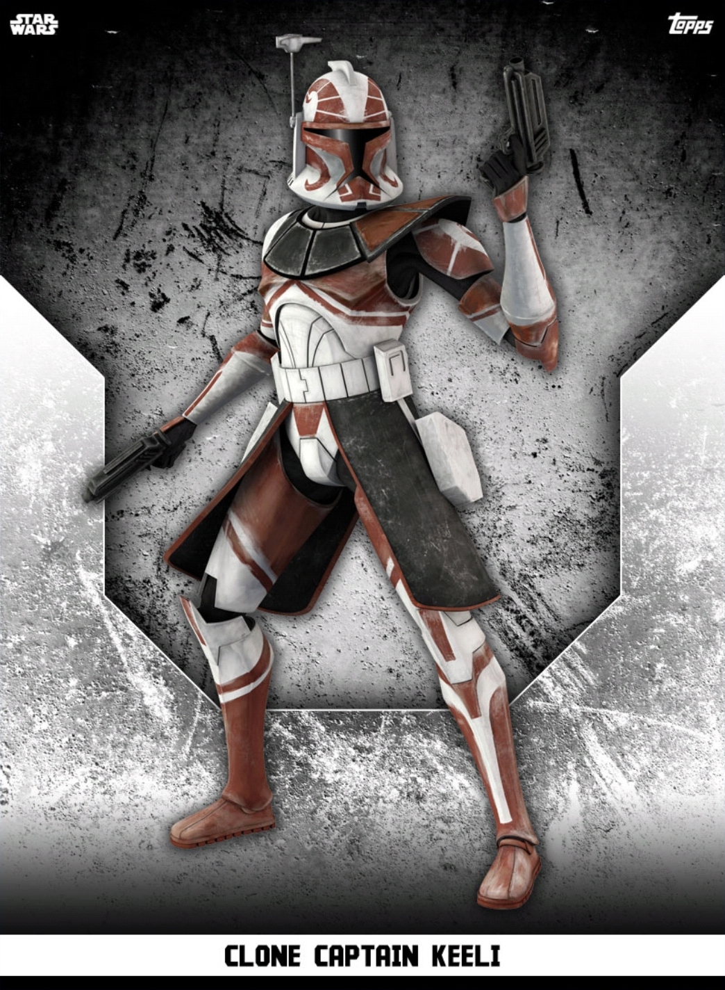 Clone Captain Keeli - Rank & File | Star Wars: Card Trader Wiki | Fandom
