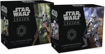 Wave1 imperials speeders troopers
