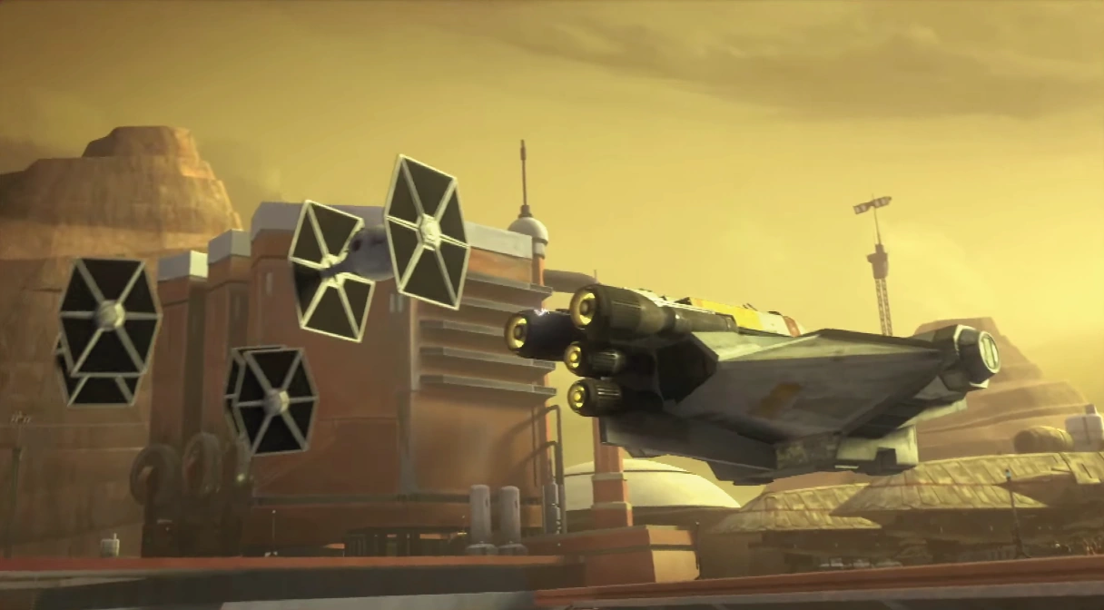 rebels tie fighter
