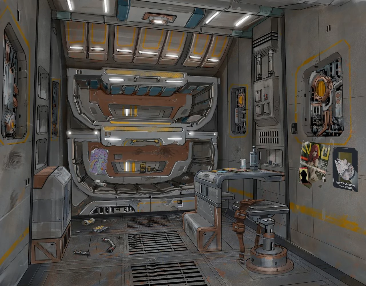 Image Zeb's Quarters.jpg Star Wars Rebels Wiki FANDOM powered by
