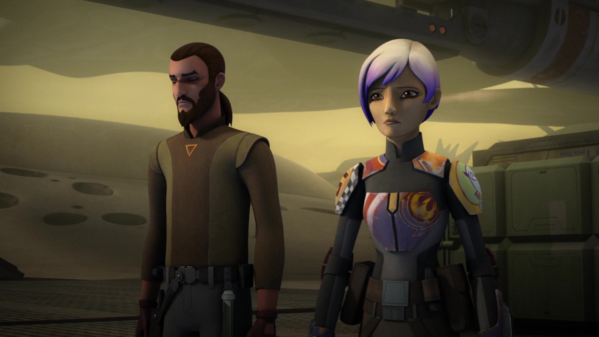 Image result for sabine wren and kanan jarrus