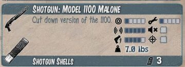 Model 1100 malone