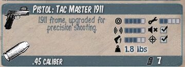 Tac Master 1911