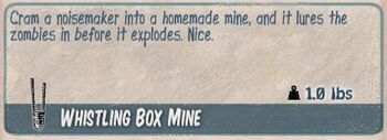 Whistling box mine