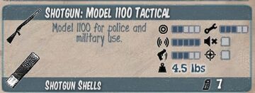Model 1100 Tactical