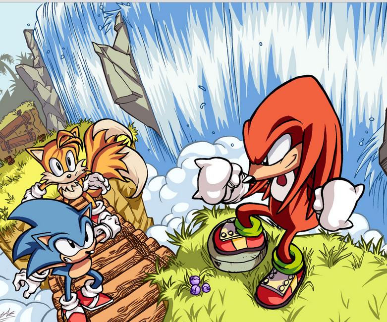 Angel Island Zone Sonic the Comic Wiki FANDOM powered by Wikia