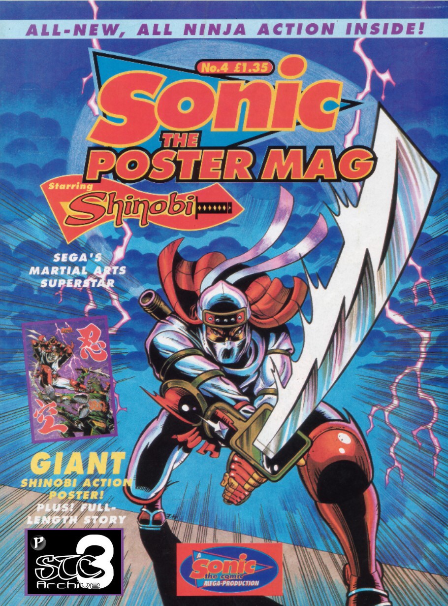 Sonic the Poster Mag 4 | Sonic the Comic Wiki | Fandom