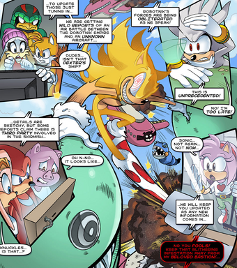 Unleashed Sonic The Comic Wiki Fandom
