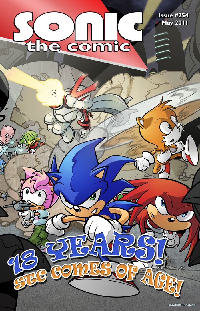 issue 254 sonic the comic wiki fandom powered by wikia