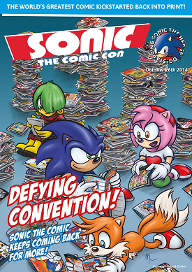 sonic the comic con