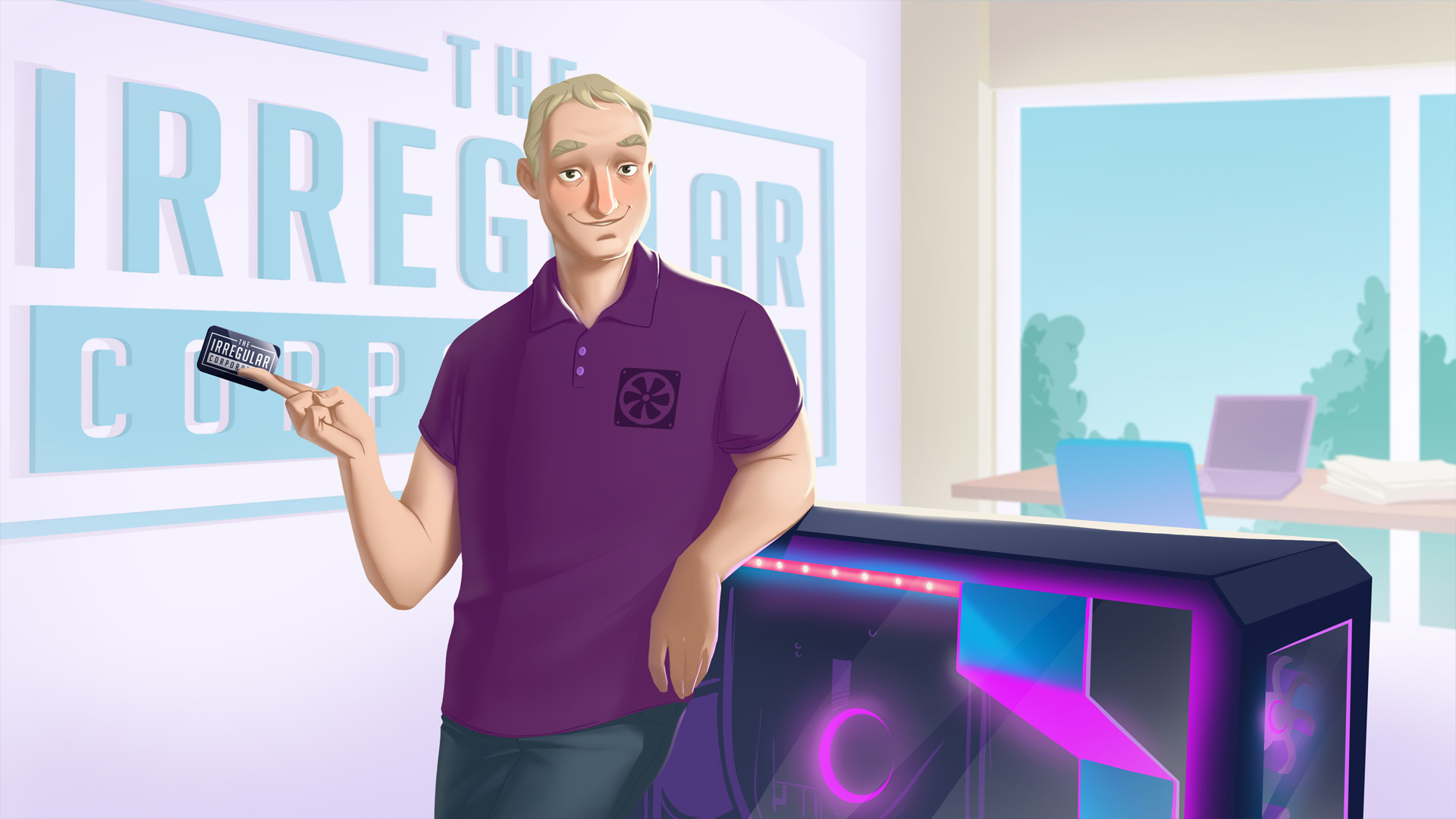 Pc Building Simulator It S Gotta Be Purple Steam Trading Cards Wiki Fandom
