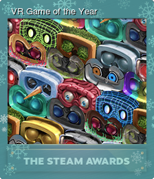 Steam Awards 2019 Vr Game Of The Year Steam Trading Cards Wiki Fandom