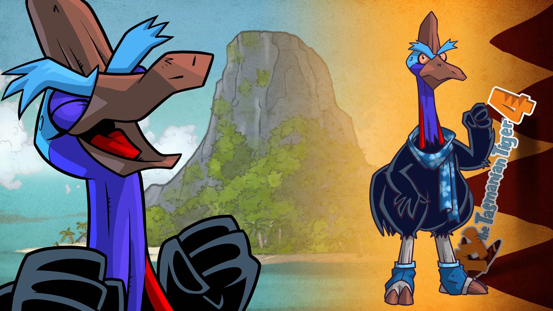 TY the Tasmanian Tiger 4 Boss Cass Steam Trading Cards Wiki Fandom