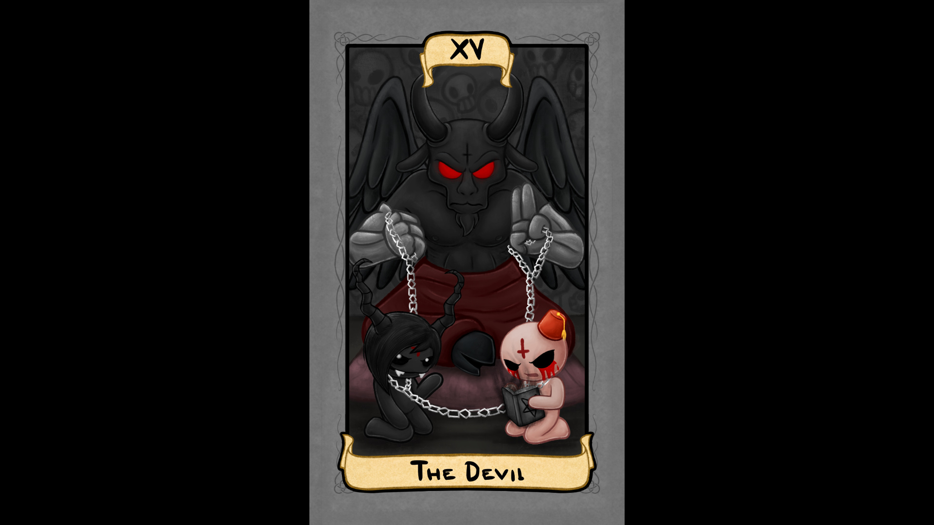 The Binding of Isaac: Rebirth - XV - The Devil | Steam Trading Cards