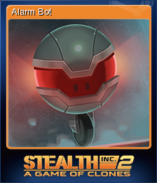 Stealth Inc 2 A Game Of Clones Alarm Bot Steam Trading Cards