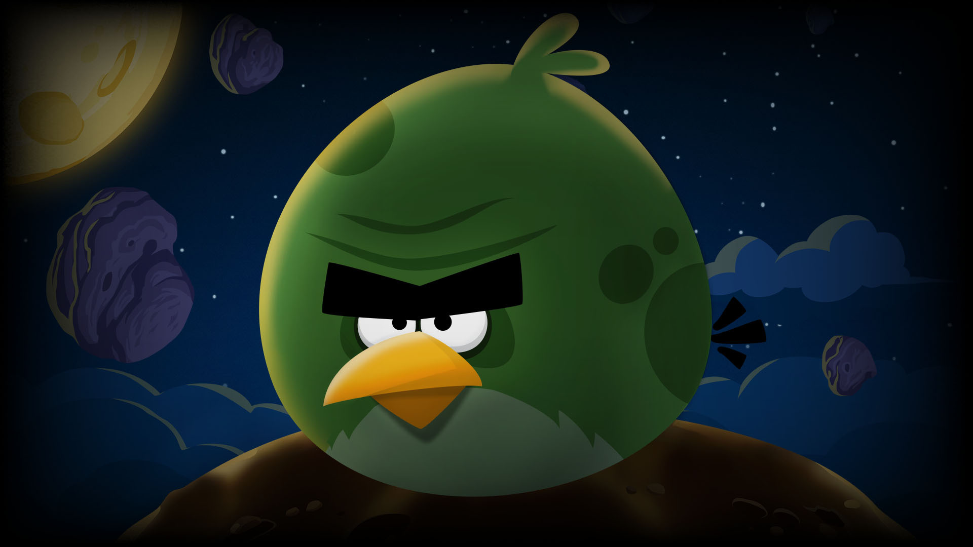 Обои angry birds space