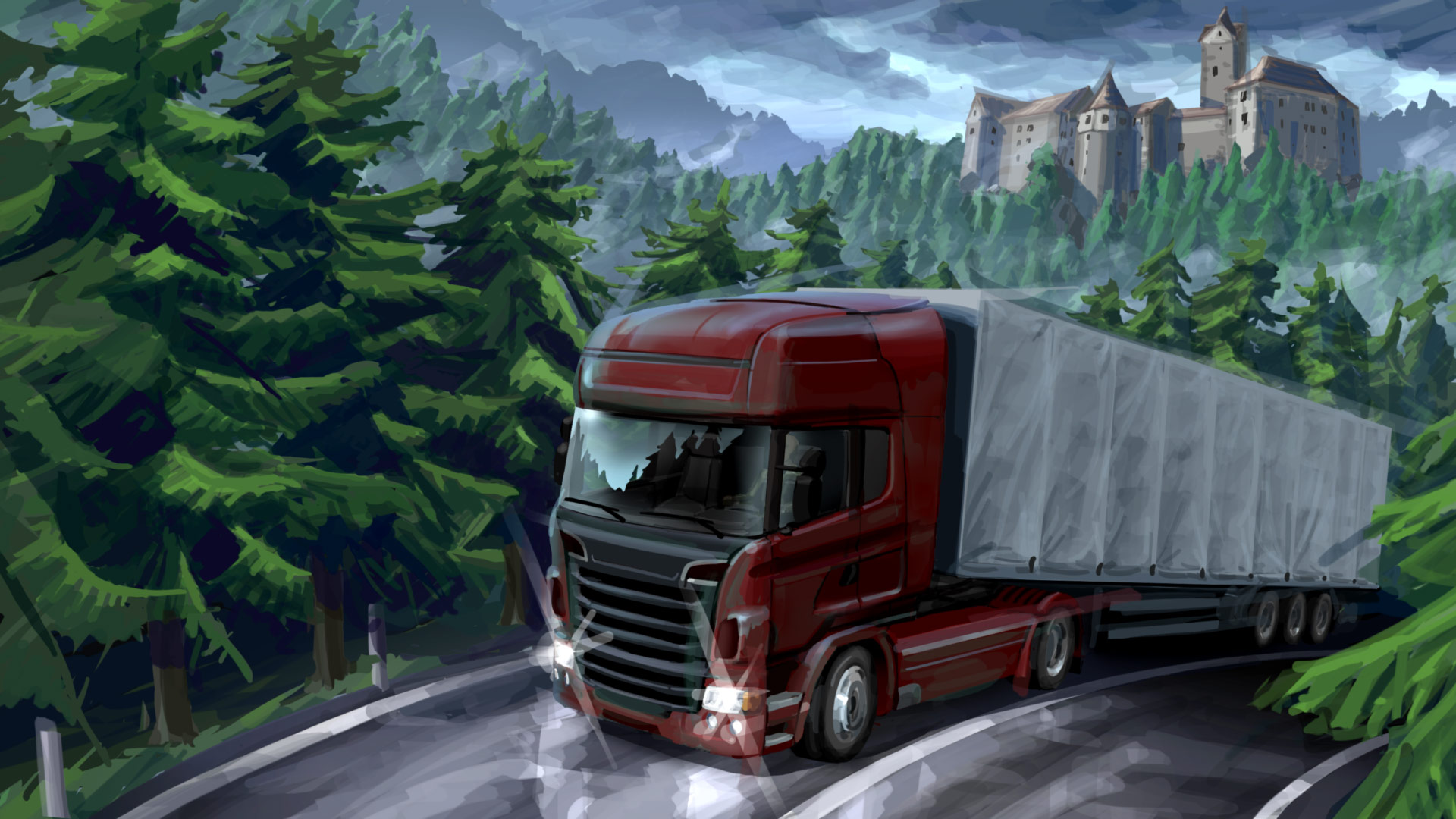 Euro Truck Simulator 2 steam ProMods compatibility