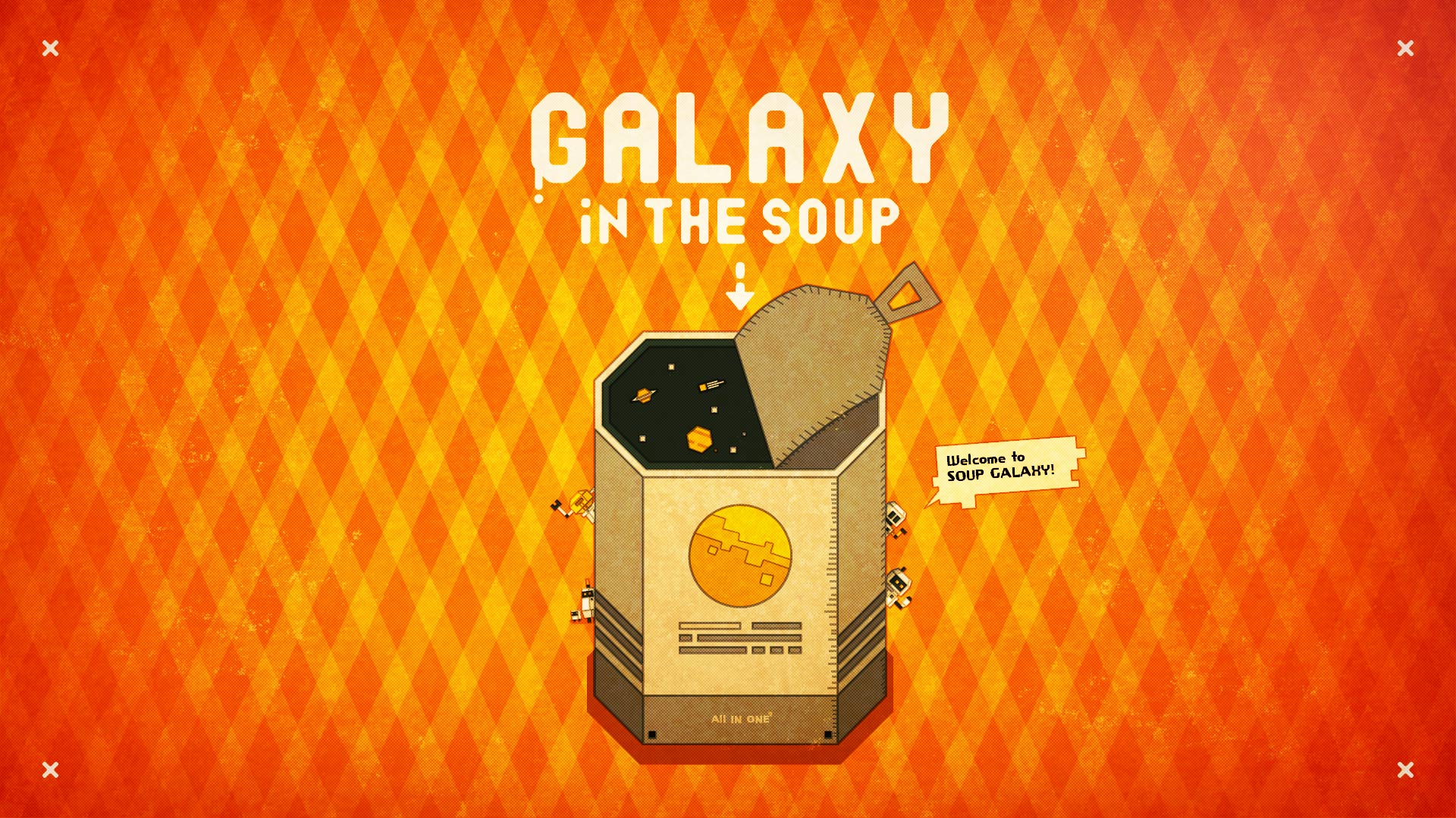Pixeljunk Nom Nom Galaxy Galaxy In The Soup Steam Trading