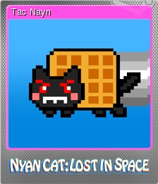Nyan Cat Lost In Space Tac Nayn Steam Trading Cards Wiki Fandom