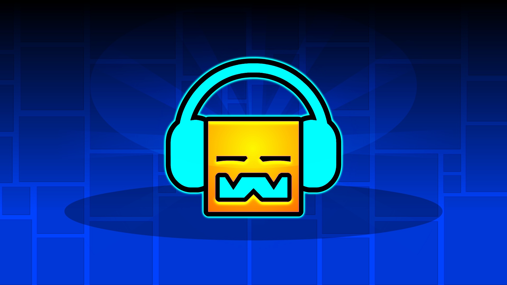 Обои в стиле geometry dash