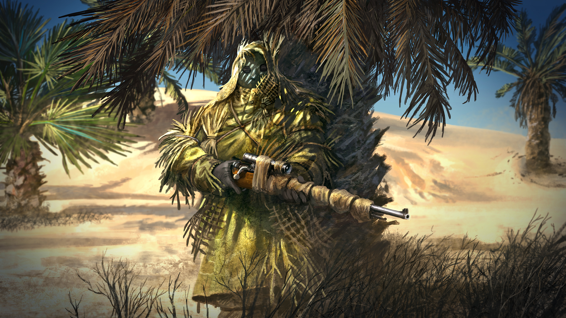 Sniper Elite 3 Ghillie Sniper Steam Trading Cards Wiki