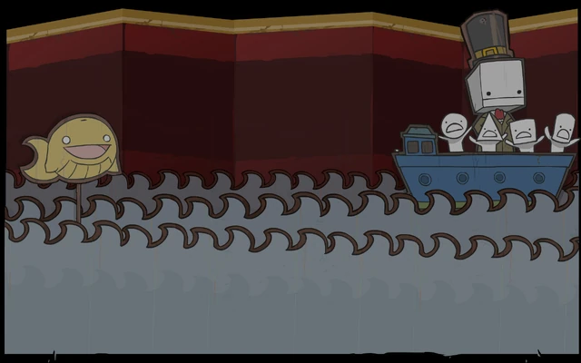 Image - BattleBlock Theater Background Boats, Puppets, and Golden Whale ...