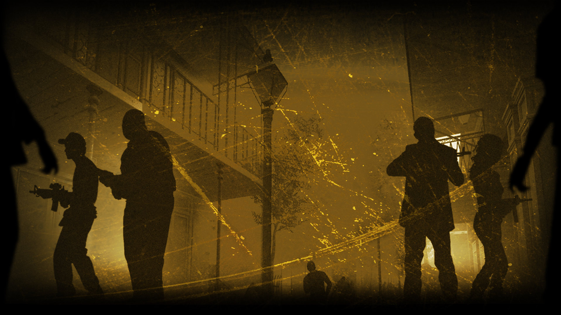 Image Left 4 Dead 2 Background The Quarter jpg Steam Trading Cards